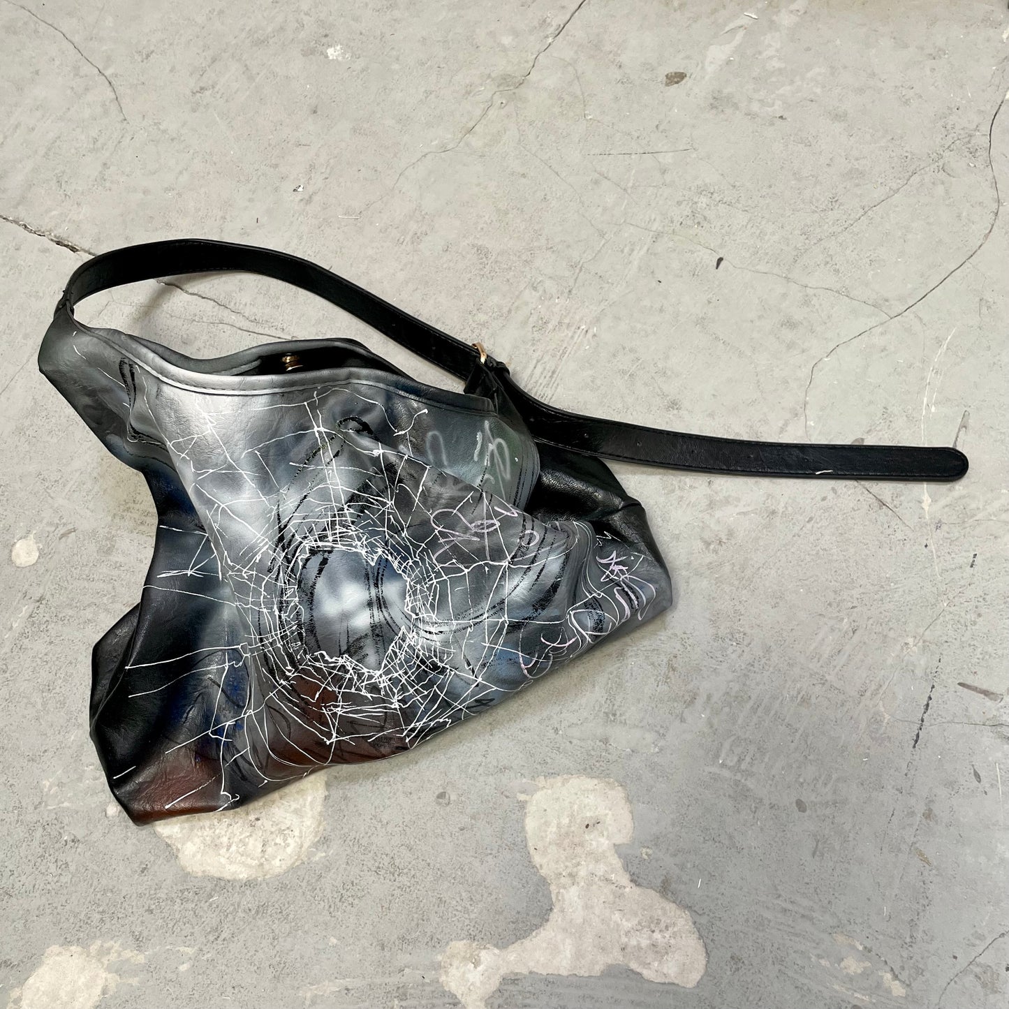 “feels like broken glass” bag