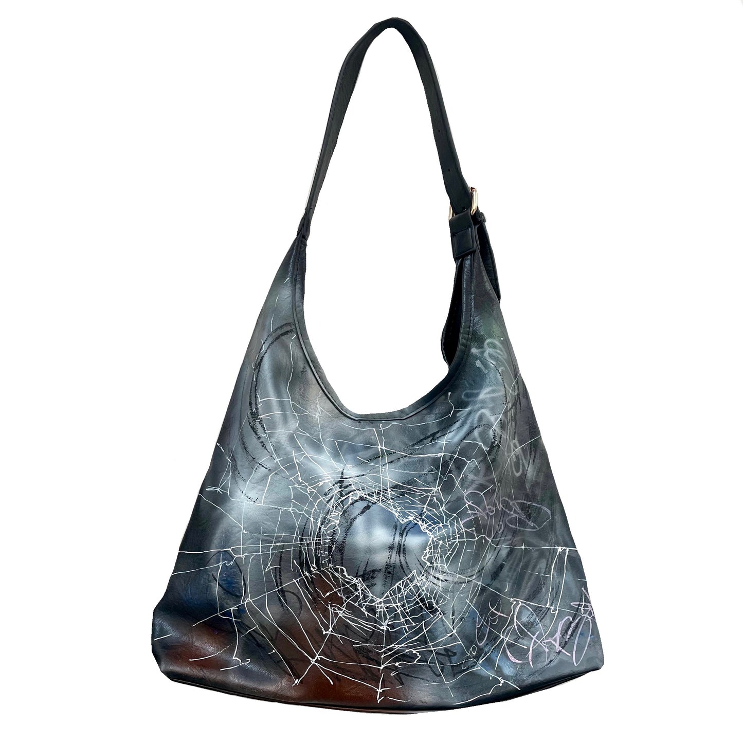 “feels like broken glass” bag